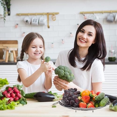 Sayfine Vegetable Steamer Basket, Premium Stainless Steel Veggie Steamer Basket for cooking - Folding Expandable Steamers to Fits Various Size Pot (Large(6" to 10.5") thumbnail 2