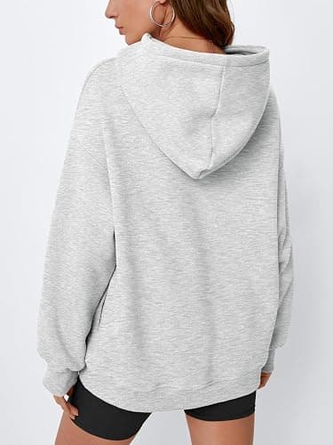 EFAN Womens Oversized Hoodies Fleece Hooded Sweatshirts Fall Fashion Outfits 2025 Cute Clothes with Pockets thumbnail 4
