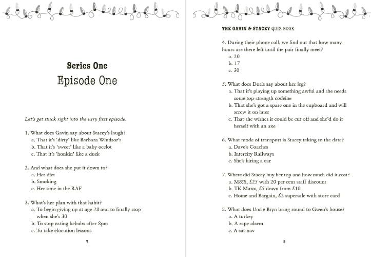 The Gavin and Stacey Quiz Book: The lush Christmas gift thumbnail 4