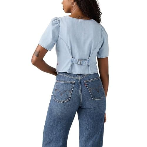 Levi's Womens Moxie Denim Blouse (Also Available in Plus) thumbnail 2