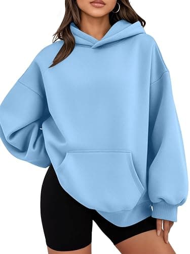 WYNNQUE Hoodies for Women Oversized Sweatshirts Fall Fashion Outfits 2026 Casual Sweaters Tops Fleece Workout Winter Clothes - Image 1