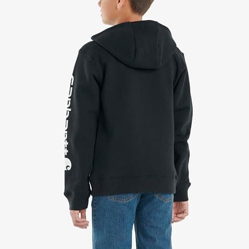 Carhartt boys Long Sleeve Hooded Sweatshirt thumbnail 3