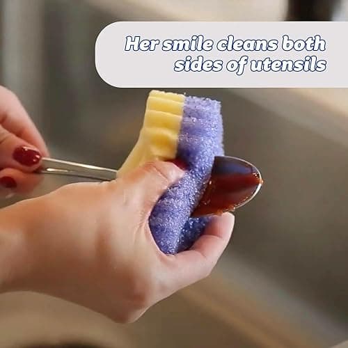 Scrub Daddy Scrub Mommy Dual-Sided Scrubber and Sponge, Variety Pack of 8 thumbnail 6