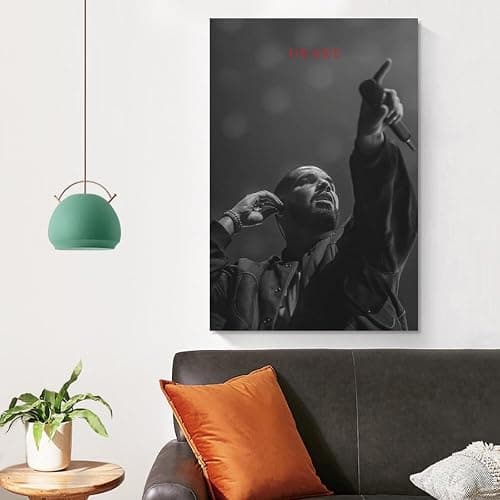 ZANLIART Drake Album Cover Canvas Print Music Poster for Room Aesthetic Unframe:20x30inch(50x75cm) thumbnail 5