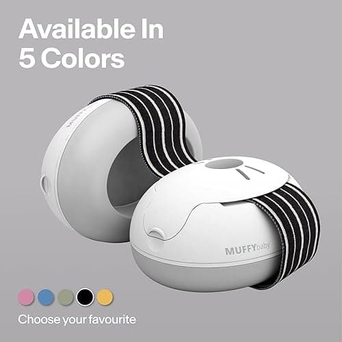 Alpine Muffy Baby Ear Protection for Babies and Toddlers up to 36 Months - CE & ANSI Certified - Noise Reduction Earmuffs - Comfortable Baby Headphones Against Hearing Damage & Improves Sleep - Black - Black thumbnail 6