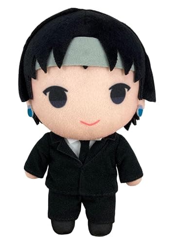 Great Eastern Entertainment Hunter X Hunter- Chrollo 8" Plush, Multi-Colored - Sitting Down - Image 1