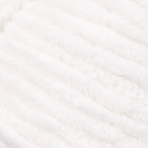 Bernat BABY BLANKET BB White Yarn - 1 Pack of 10.5oz/300g - Polyester - #6 Super Bulky - 220 Yards - Knitting/Crochet thumbnail 8