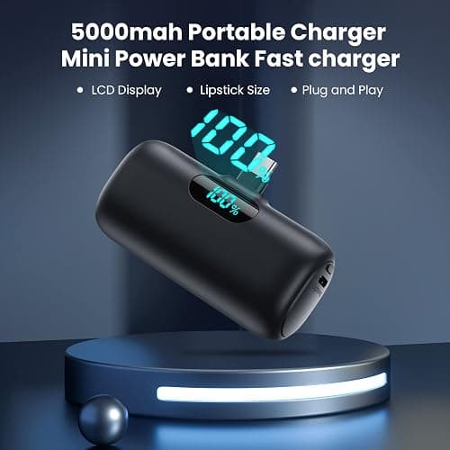 Mini Portable Charger Power Bank for iPhone 17/16/15 Series, PD USB C Cell Phone Portable Power,Travel Essentials Battery Pack for iPhone 17/17 Air/16/16 pro/15/15 pro Max/Android/Samsung Galaxy etc thumbnail 5