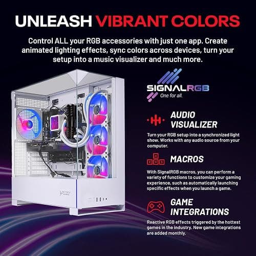 Skytech Gaming Archangel 5 Gaming PC, Intel i5 14400F 2.5GHz, NVIDIA RTX 5060, 1TB NVMe SSD, 16GB DDR5 RAM 6000, 750W Gold PSU, Wi-Fi, Win 11, Desktop thumbnail 6