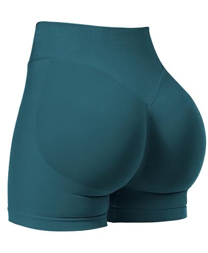 VOYJOY Women Workout Impact Shorts 2.5"/ 3.6"/ 4.5"/ 6" Scrunch Butt Lifting Gym Seamless Booty Biker Shorts - Image 1