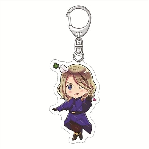 GO2COSY Set of 7 Anime Axis Powers Hetalia Acrylic Keychain Pendant Key Chain Style A thumbnail 3