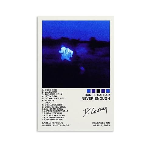 Daniel Caesar - Never Enough Poster - Image 1