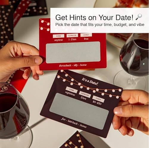 It's a Date!, 40 Fun and Romantic Scratch Off Date Night Ideas for Him, Her, Girlfriend, Boyfriend, Wife, Husband & Couples, for Men for Women thumbnail 4