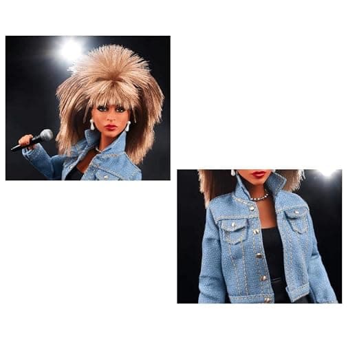 Barbie ​ Signature Tina Turner Doll In ‘90s Fashion And Accessories With Microphone Accessory, Gift For Collectors​, HCB98 thumbnail 8