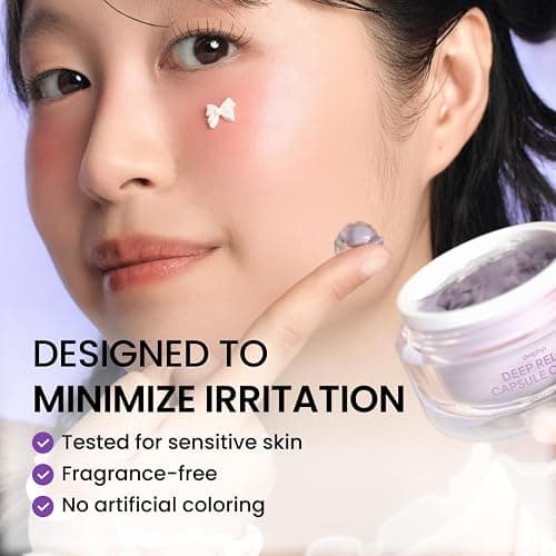 delphyr Deep Relief Capsule Cream – Bakuchiol, Niacinamide 5% & Ceramide – Soothing, Hydrating – All-Vegan, No Artificial Colors or Fragrances – Korean Skin Care thumbnail 5