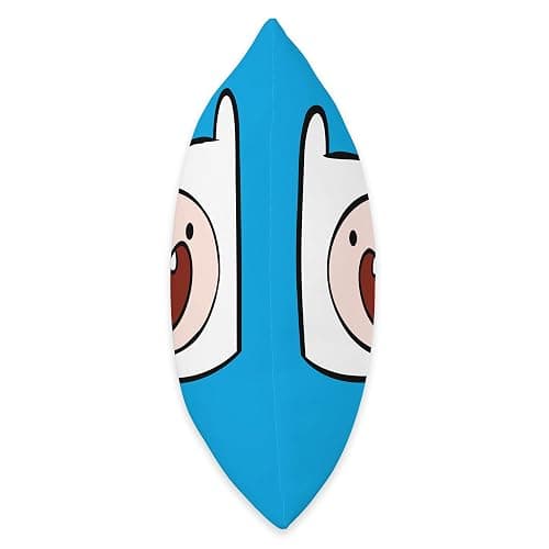 Adventure Time Finn Head Throw Pillow thumbnail 3