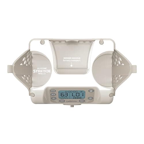 Dr. Brown's Customflow Hospital Strength Double Electric Breast Pump with Adjustable Settings, includes Breast Milk Collection Bottles, Flanges & Other Pumping Essentials - Breast Pump Gift Set thumbnail 13