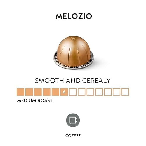 Nespresso Capsules Vertuo, Melozio, Medium Roast Coffee, 30-Count Coffee Pods, Brews 7.8oz. thumbnail 2