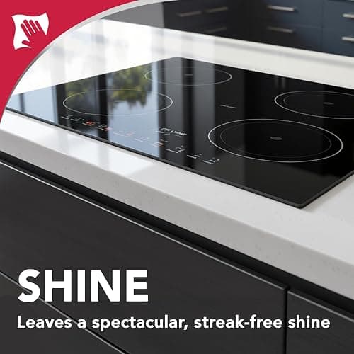 Weiman Cooktop Cleaner Paste, Easily Remove Burned-On Food, Grease and Watermarks, Leaving Your Glass Cook Top Sparkling thumbnail 5