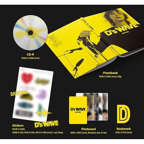 DAESUNG - 1st mini album D'S WAVE YELLOW VERSION thumbnail 3