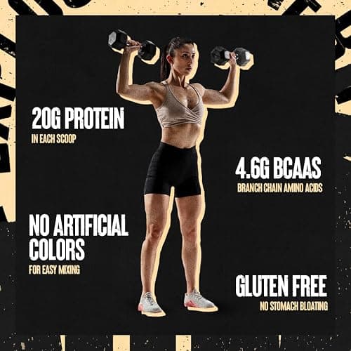 Animal 100% Whey Protein Powder – Whey Blend for Pre Workout or Post Workout, Recovery, Anytime Low Sugar Protein Boost Meal Replacement with BCAA Branched Chain Amino Acids – Cookies & Cream, 4 lb thumbnail 3