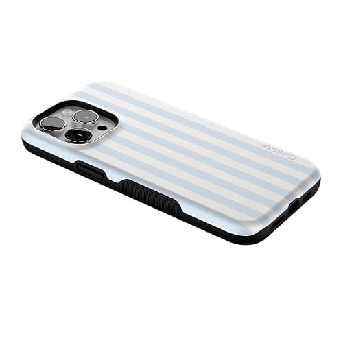 Casely iPhone 15 Pro Max Case | Blue Stripes | Sunday Best | Bold Protective Design | Compatible with MagSafe thumbnail 3