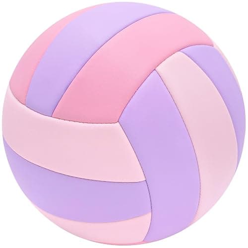 RUN2PEAK Soft Touch Volleyball Ball Gifts for Teen Girls Kids Youth Team Beginners Durable Volleyballs for Outdoor Indoor Beach Pool Water Play Official Size 5 Training Practice Volley Ball thumbnail 6