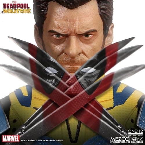 Mezco Toyz One:12 Collective Deadpool & Wolverine: Wolverine (Deluxe Edition) 1/12 Scale Collectible Figure - Image 1