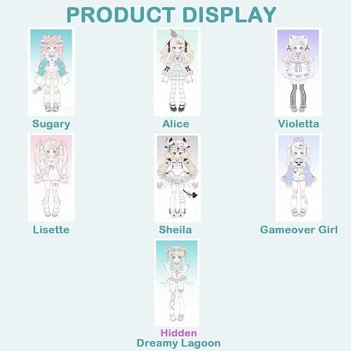 Sugary Girls Series Single Box (Contains 1 Figure), 1/8 MJD Blind Box Cute Figures Collectibles Birthday Gift thumbnail 3