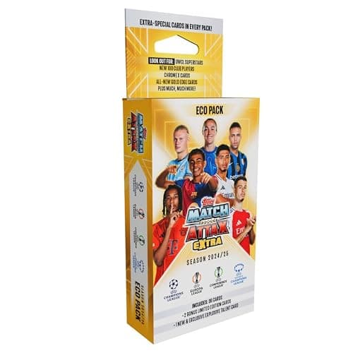 2024-25 Topps Match Attax Extra Champions League Cards - Eco Blaster (39 Cards + 3 LE) - Image 1