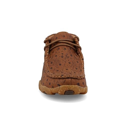 Twisted X Kid's Chukka Driving Moc, Moc Toe, Cognac, 1 M thumbnail 5