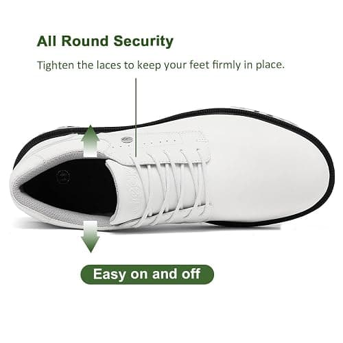 ULTIANT Mens Golf Shoes Traditions Spikeless Size 7.5-13.5 thumbnail 6