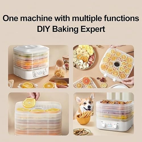 2026 NEW Food Freeze Dryer Machine for Home,Dryer Machine for Candy and Snacks,Food Dehydrator Machine with Digital Adjustable Timer and Temperature Control,for Beef Fruits Meat Vegetables (Blue) thumbnail 9