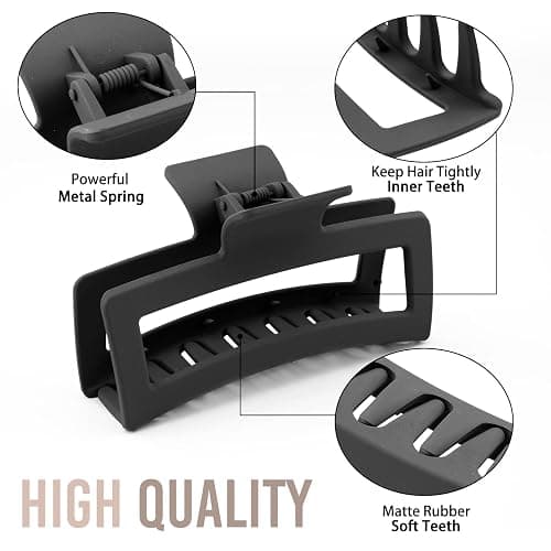 Extra long and thick claw clips thumbnail 3