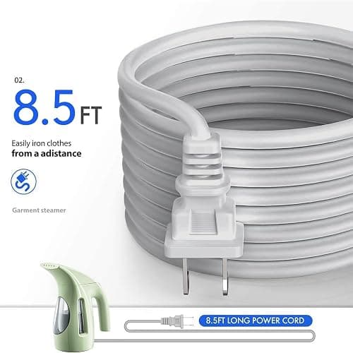 HiLIFE Steamer for Clothes, Portable Handheld Design, 240ml Big Capacity, 700W, Strong Penetrating Steam, Removes Wrinkle, for Home, Office and Travel(ONLY FOR 120V)(Green) thumbnail 6