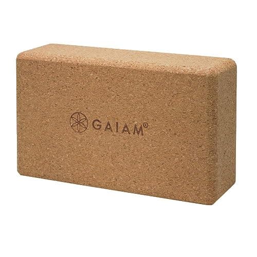 Gaiam Cork Yoga Brick – - Image 1