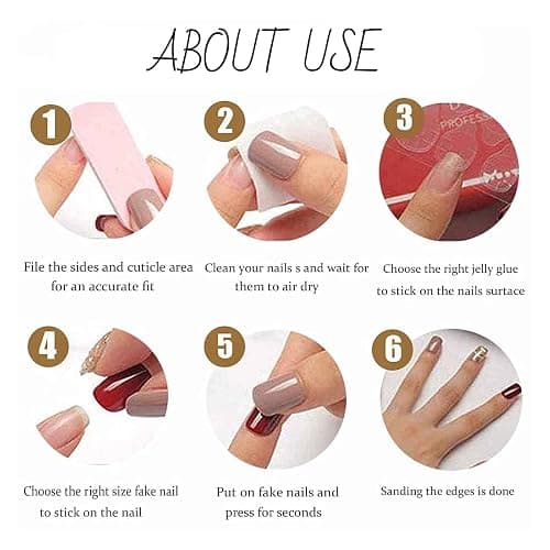 Hkanlre Pink Press on Nails Medium Bow Fake Nails Tips Full Cover Almond False Cute Nails for Women and Girls 24PCS thumbnail 6