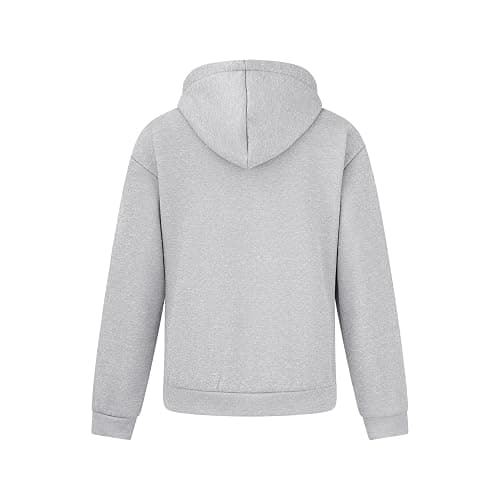 YISHATIER Y2K Fur Collar Hoodies for Women Zip Up Oversized Jacket Streetwear Crop Top Grunge Hoodies thumbnail 3