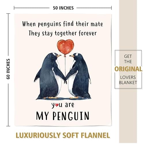 SteadStyle Gifts for Him Her Boyfriend Girlfriend, Wedding Anniversary Blanket, Romantic I Love You Birthday Gifts for Women Men, Wedding for Wife Husband Couple 60'' x 50'' thumbnail 3