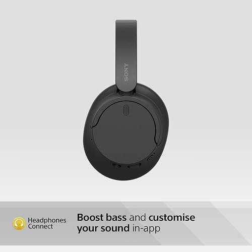 Sony WH-CH720N Noise Cancelling Wireless Bluetooth Headphones - Up to 35 hours battery life and Quick Charge - Black - Black thumbnail 10