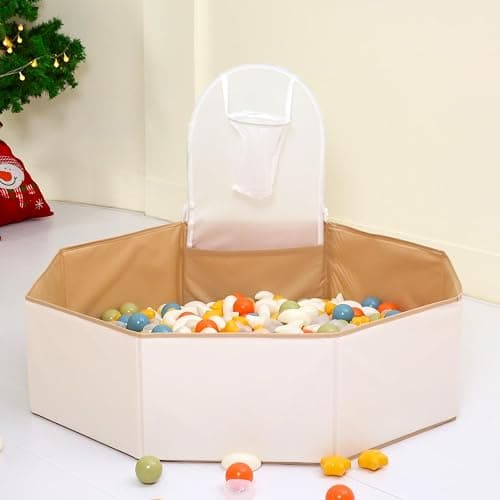 Foldable Ball Pits for Kids and Pets - Versatile Toddler Pool and Cat Ball Pit - Perfect for Girls and Boys Indoor and Outdoor Play Ball Pit - Easy to Assemble and Storage(Balls Not Include) thumbnail 9
