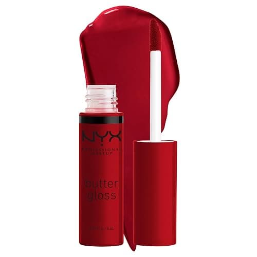 NYX PROFESSIONAL MAKEUP Butter Gloss, Non-Sticky Lip Gloss - Rocky Road (Wine) - Image 1