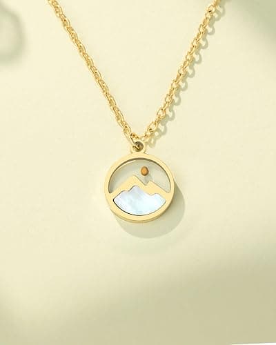 Eryuor Silver/Gold Moving Mountains-Mustard Seed Faith Necklace for Women Teens thumbnail 7