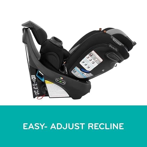 Evenflo Revolve360 Extend Convertible Car Seat with 360 Degree Rotation, Extended Rear-Facing, Forward-Facing, Booster Mode, and Secure Latch Install, Revere Gray thumbnail 7