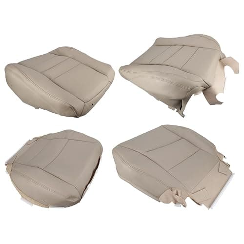 AUTOKAY Seat Covers, Driver & Passenger Bottom Top Seat Cover, Car Seat Covers Front Seats, Car Seat Cover Fits for Honda Accord 2008 2009 2010 2011 2012-Tan thumbnail 9