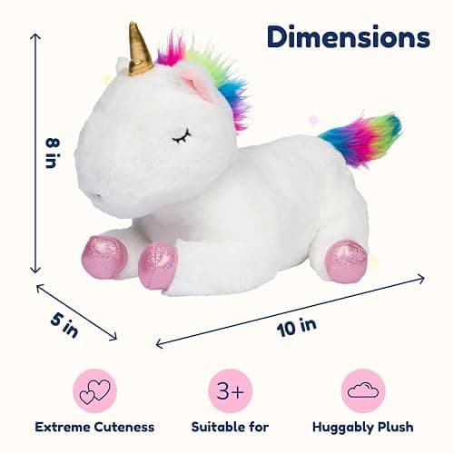 PixieCrush Unicorn Stuffed Animals for Girls, Set of 5 - Mommy with Babies - Magical Giant Stuffed Animal - Enchanting Unicorn with Babies Set - Plush Animals for Kids thumbnail 2