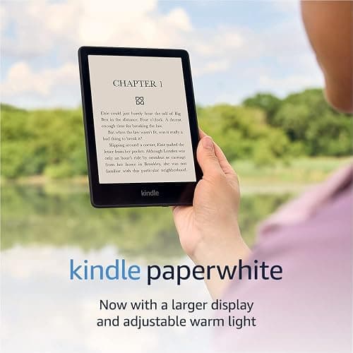 Amazon Kindle Paperwhite (8 GB) – Now with a larger display, adjustable warm light, increased battery life, and faster page turns – Black thumbnail 6