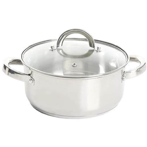Oster Sangerfield 3.0-Quart Stainless Steel Dutch Oven with Steamer Basket – Durable Kitchen Cookware for Slow Cooking and Steaming thumbnail 4