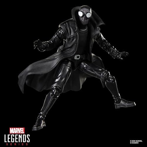 Marvel Legends Series Spider-Man Noir, Retro Cardback Spider-Man Comics Collectible 6-Inch Scale Action Figure thumbnail 8