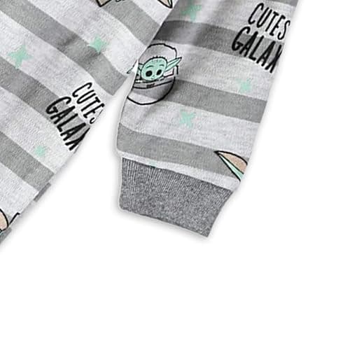 Star Wars Baby Boys The Mandalorian Footie Pajamas Romper Baby Yoda - Baby Pajamas - Baby Sleeper thumbnail 5